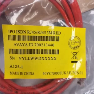 IP OFFICE ISDN CABLE RJ45/RJ45 3M RED